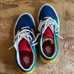 Vans Multicolor Canvas Sneakers